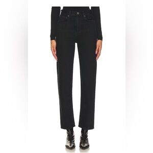 Agolde 9OS Pinch Waist High Rise Straight Jeans - Size 26 - Color Crushed